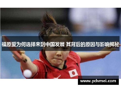 福原爱为何选择来到中国发展 其背后的原因与影响揭秘 福原爱为何选择来到中国发展 其背后的原因与影响揭秘